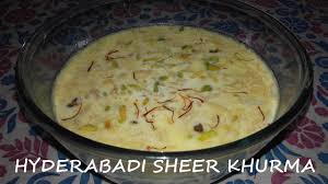 Sheer khurma means milk with dates in urdu and is a festival vermicelli pudding prepared by muslims all across the world. Hyderabadi Sheer Khurma Recipe Video Learn How To Make Eid Special Hyderabadi Sheer Khurma Khorma Youtube