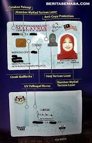 Muatnaik gambar kad pengenalan dan swafoto bersama kad pengenalan (rujuk gambar yang disediakan untuk contoh). Gambar Mykad Kad Pengenalan Baru Diperkenalkan Jiwarosak