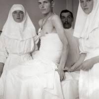 Gedroits is credited as the country's first female military surgeon and one of the world's first female. Sister Of Mercy Empress Alexandra Feodorovna And Surgeon Vera Gedroits In The Dressing Hospital Of The Palace Romanov Empire Imperiya Romanovyh Public Domain Image