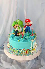 Mario is one of the most adorable characters ever produced by the japanese video games house nintendo. Super Mario Birthday Cake Mario Birthday Cake Birthday Cake Kids Boys Boy Birthday Cake