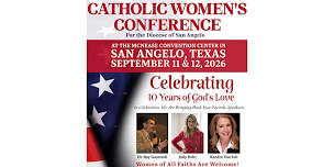 10 yrs of God's Love San Angelo Catholic Women's Conference
