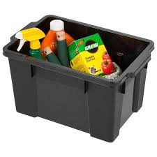 Order by 6 pm for same day shipping. Iris 20 Quart Heavy Duty Storage Tote In Black Overstock 32363719
