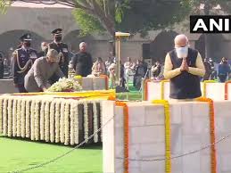 Mohandas karamchand gandhi, more commonly known as mahatma gandhi, was assassinated on 30 january in 1948. Mahatma Gandhi Punyatithi Today Mahatma Gandhi S 73rd Death Anniversary President Kovind Pm Modi Rahul Gandhi Paid Tribute Hayat News