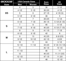 54 precise goode water ski size chart