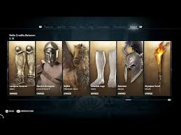Sargons Shop - Oikos Olympians Inventory Legendary Weapons Gear Ships - Ac  Odyssey