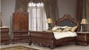 Cleopatra Cherry Wood Master Bedroom Set Master Bedroom Set Bedroom Set Classy Bedroom