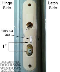 Learning that your front door is stuck because of a stubborn deadbolt can be a bit scary. How To Open A Pella 3 Point Lock Gu Door That Is Stuck Closed In Locked Position