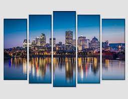 Maybe you would like to learn more about one of these? Montreal Canvas Art Montreal Skyline Canada Wall Art Quebec Etsy Montreal Skyline Canada Wall Canvas Art