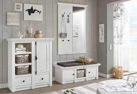 Weitere interessante themen finden sie hier: Home Affaire Garderoben Set California Set 3 St Set Aus Sitzbank Paneel Mit Spiegel Und Kommode Online Kaufen Otto
