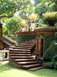 Salgaocar House Dona Paula Goa Exquisite Landscaping Lawn Art Landscape Design Garden Steps