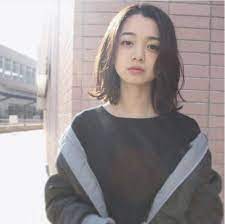 前髪なし ミディアムのヘアカタログ パーマ ストレート 黒髪 lala magazine ララマガジン ロングボブのヘアスタイル 前髪なし ミディアム ボブパーマ