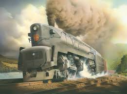 Susquehanna Afternoon Watercolor Gouache Train Painting By John Murphy Railroad Photography Long Island Railroad Railroad Art