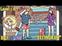 .brain out level 4 pertanyaan: Kunci Jawaban Brainfind Detektif Selingkuh Level 01 Youtube