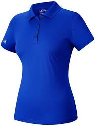 Adidas Golf Women S Solid Climalite Polo Shirt Large Royal Blue Fashion Dream Girl Love P Polo Shirt Outfits Polo Shirt Outfit Women S Shirt Outfit Women