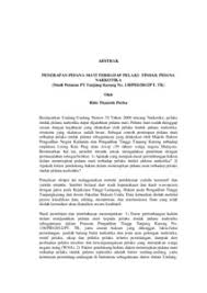 Contoh abstrak makalah hukum contoh two. Contoh Abstrak Skripsi Hukum Dalam Bahasa Inggris Pejuang Skripsi