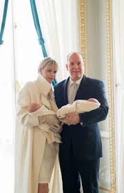 Photos Of Prince Albert Ii And Princess Charlene During The Presentation Of Prince Jacques And Princess Gabri Prinzessin Charlene Furstin Charlene Prinz Albert