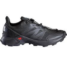 Chaussures de montagne salomon : Chaussure De Trail Running Homme Salomon Supercross Noire Pour Les Clubs Et Collectivites Decathlon Pro