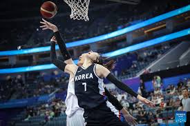 Women's Preliminary Round Group match of Basketball at 19th Asian Games:  South Korea vs. DPRK-Xinhua