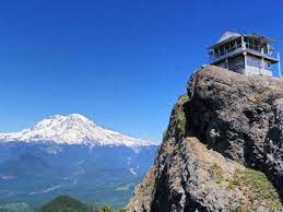 It is a dramatic dropoff. Fall Hike Spotlight High Rock Lookout Three Bears Cabins