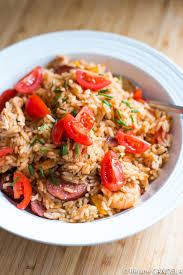 Jambalaya Recette A L Instant Pot Food For Love Recette Recette Plat Unique Riz A La Saucisse