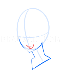 To determine the position of the mouth of the character on the face, you outline two baselines that lie horizontally below the nose and below the chin. How To Draw Anime Girl Faces Step By Step Drawing Guide By Puzzlepieces Dragoart Com