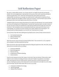 You need to give your own opinion or thoughts. Introduction Essay Reflective Paper Examples