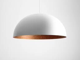 For questions, recommendations or personal assistance with any of our pendant lighting designs or hanging light fixtures, speak with one of our trained lighting. Pendant Lamp Lord 90 Copper White Only At Furnilovers Com Hanging Perfect Design And Natural Materials