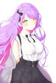 Purple haired gals, a color often overshadowed by the yandere pinks or the kuudere whites. X7oz5rikxfecbm