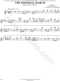 The Imperial March From Star Wars Sheet Music In G Major Download Print Star Wars Sheet Music Sheet Music Saxophone Music