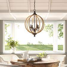 Authentic rope accents enhance the fixture's rustic quality while the collection's burnished chestnut finish adds complementary warmth. Coastal Chandeliers Free Shipping Over 35 Wayfair
