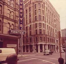 Iew Of The Haverty S Furniture Building Left And The Trust Company Of Georgia Building Right On The Corner Of Edgewood And Haverty Atlanta Georgia Atlanta
