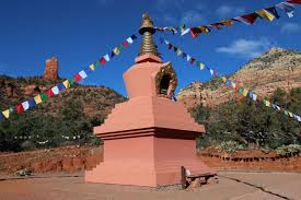 Amitabha stupa and peace park set amid the breathtaking scenery of sedona's red rocks, the amitabha stupa and peace park is a place intended for quiet meditation and spiritual renewal. Seeking Serenity At Amitabha Stupa And Peace Park Tripswithvanda