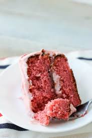 Add oil and eggs, one at a time, beating well between. Easy Strawberry Cake Homemade Strawberry Frosting