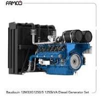 Baudouin 2500 KVA Diesel Generator Set 20M33G2500/5