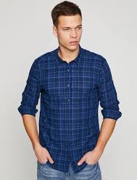 Kareli Gomlek Mens Tops Men Casual Button Down Shirt