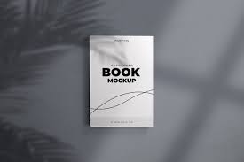 Modern Book Mockup With Tree Shadow Premium Psd Freepik Psd In 2020 Minimalist Book Minimal Book Modern Books