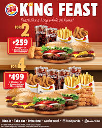 Burger king has many delicious burgers on their menu. Burger King S King Feast Meal Promo Until December 2020