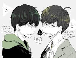 さんかく on twitter おそ松さんイラスト おそ松さん喧嘩松 ケンカ松