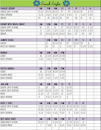 smocked by stellybelly size charts