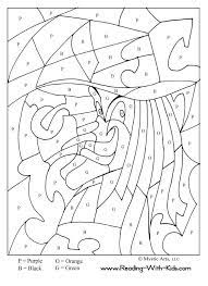 There are tons of great resources for free printable color pages online. Halloween Coloring By Numbers Printables Halloween Coloring Sheets Witch Coloring Pages Halloween Coloring Pages
