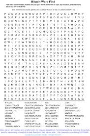 In the bitcoin system, however, the hash puzzle is somewhat easier: Bitcoin Word Find Puzzle Imgur