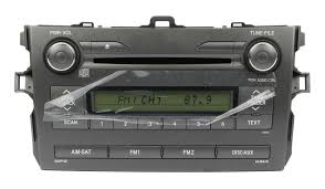 This package includes the following items: 2009 2010 Toyota Corolla Radio Am Fm Mp3 Single Cd Part 86120 02b00 Face A518a1 Walmart Com Walmart Com