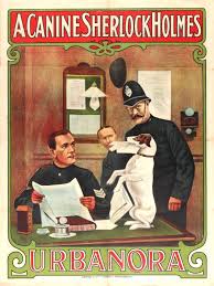 Große auswahl an sherlock holmes mode. Original Vintage Posters Cinema Posters Canine Sherlock Holmes Dog Detective Antikbar