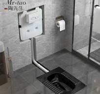 [Hot Item] Customize Toilet Tank Color Button Plastic Concealed Cistern Without Iron Frame Suit for Squatting Pan and Wall Hung Toilet