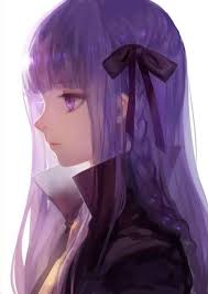 In the manga series, the character was sent to partner up with humans in an effort to return the escapees back to the place they belong. Anime Purple Hair Girl Name Novocom Top