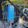 Arson suspected after 4 electric Amazon delivery vans torched at SW Portland EV shop