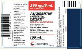 Augmentin Oral Suspension Fda Prescribing Information Side Effects And Uses