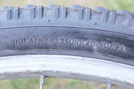 As a general rule of thumb, road tires usually need 80 to 130 psi, mountain bike tires require about 25 to 35 psi, and hybrid tires, 50 to 70 psi. Bike Tyre Pressure How To Pump Up Your Bike Tyres The Bike Co Op