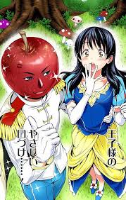 Shokugeki No Souma Reaction Snow White With Apple Prince Anime Food Wars Manga