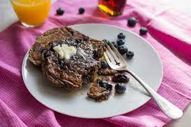 Double Buckwheat Blueberry Pancakes Recipe Recipe Blueberry Pancakes Recipe Recipes Blueberry Pancakes